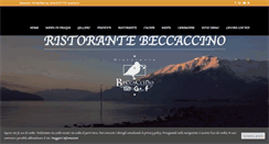 Desktop Screenshot of beccaccino.it